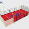 Green Panoramic Padel Court