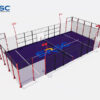 Red Classic Padel Court