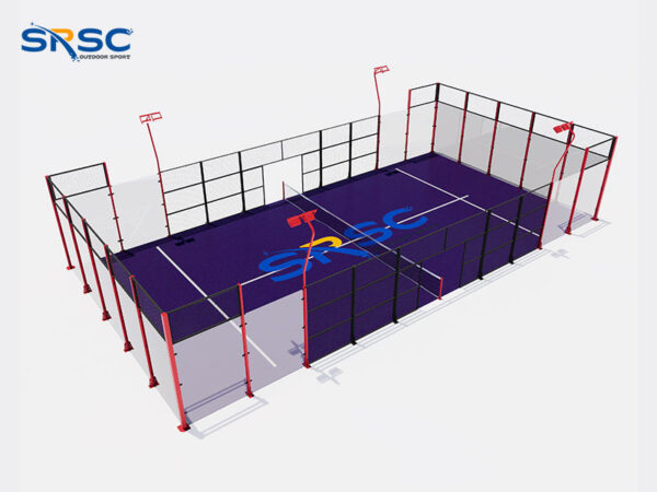 Red Classic Padel Court
