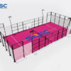 Black Classic Padel Court