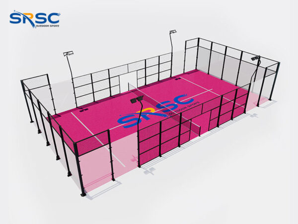 Black Classic Padel Court