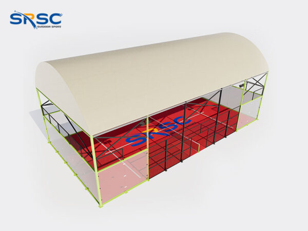 Roofed Outdoor Padel Court