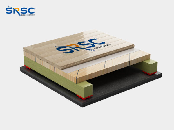 45° Hardwood Sports Flooring