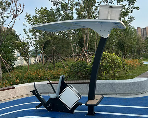 Park fitness equipment project