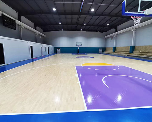 School Gymnasium Basketball Flooring
