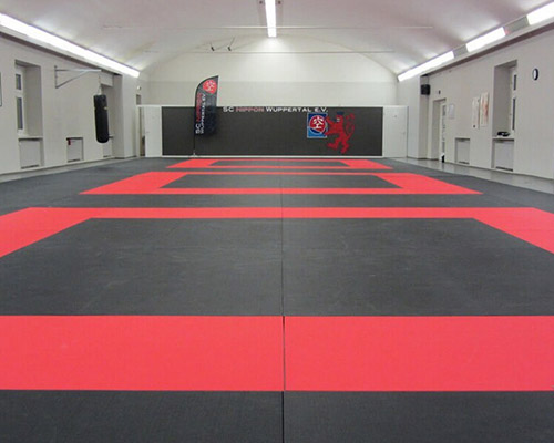 Boxing training hall