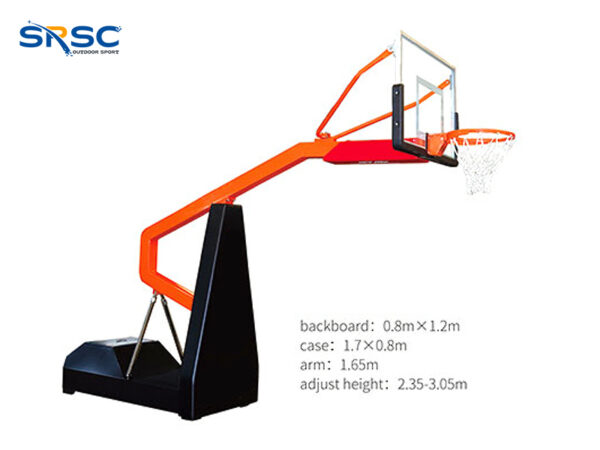 Competition Manual Height-Adjustable Mini Basketball Hoop