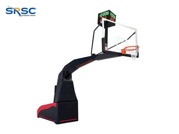 Electric Folding Basketball Hoop