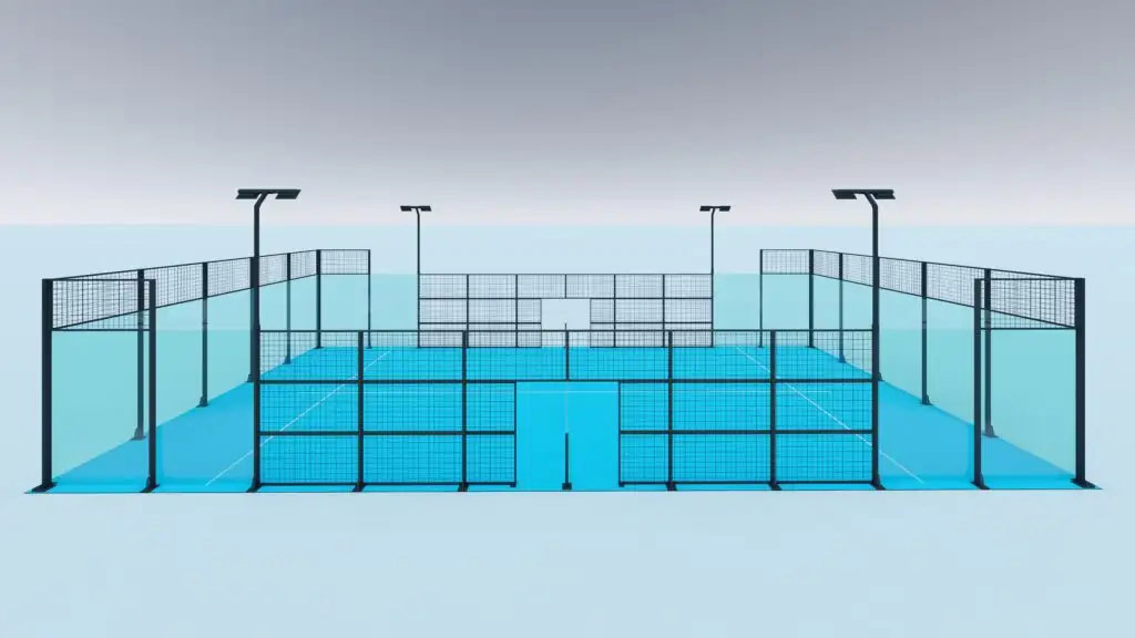 Standard Padel Tennis Court