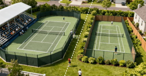 Padel Court Square Footage
