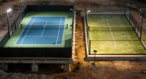 Padel Court vs Pickleball Court